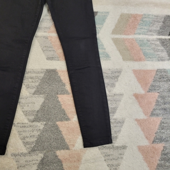 EVERLANE BLACK HIGH RISE SKINNY ANKLE JEANS SIZE 26 - Picture 6 of 9